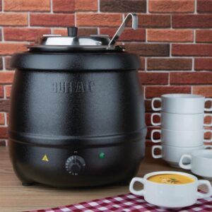 Suppenkessel schwarz 10L