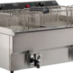 Doppelfriteuse 2 x10 Liter 400 V