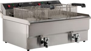 Doppelfriteuse 2 x10 Liter 400 V